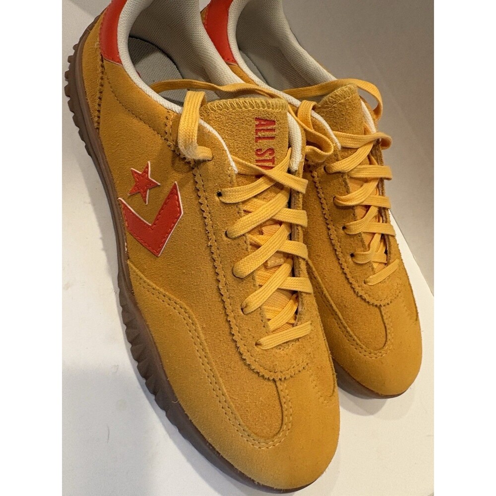 Converse Run Star Trainer Electrolights Vermillion Red Men 7.5 Woman 9 - Picture 3 of 6